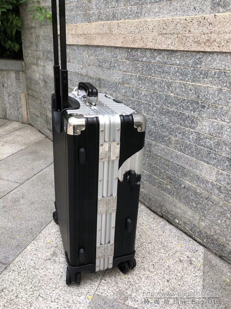 RIMOWA日默瓦 拉箱/拉杆箱 RIMOWA topas 嶽敏君限量版旅行箱 20寸登機箱 限量版全鋁合金旅行箱  xbt1039